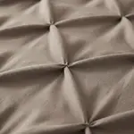 Sleeptime Lazy Pintuck Kussenslopen 2Pack Taupe 60 x 70