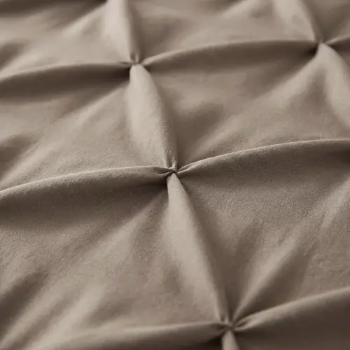 Sleeptime Lazy Pintuck Kussenslopen 2Pack Taupe 60 x 70