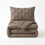 Sleeptime Lazy Dekbed Pintuck Taupe