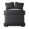 Sleeptime Lazy Dekbed Ruffles Antraciet