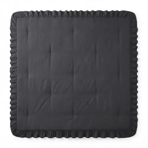 Sleeptime Lazy Dekbed Ruffles Antraciet