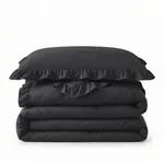 Sleeptime Lazy Dekbed Ruffles Antraciet