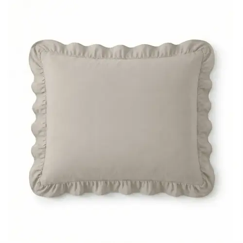Sleeptime Lazy Ruffles Kussenslopen 2pack Taupe/Grijs 60 x 70