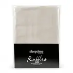 Sleeptime Lazy Ruffles Kussenslopen 2pack Taupe/Grijs 60 x 70