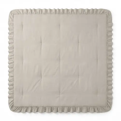 Sleeptime Lazy Dekbed Ruffles Taupe/Grijs