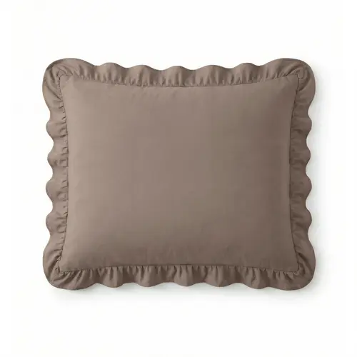 Sleeptime Lazy Ruffles Kussenslopen 2pack Taupe 60 x 70