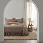 Sleeptime Lazy Dekbed Ruffles Taupe