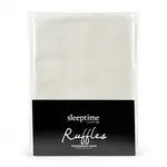 Sleeptime Lazy Ruffles Kussenslopen 2pack Gebroken Wit 60 x 70