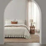 Sleeptime Lazy Dekbed Ruffles Gebroken Wit