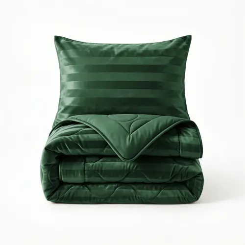 Sleeptime Lazy Dekbed Hotel Velvet Donker Groen