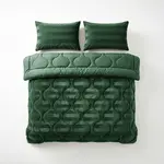 Sleeptime Lazy Dekbed Hotel Velvet Donker Groen