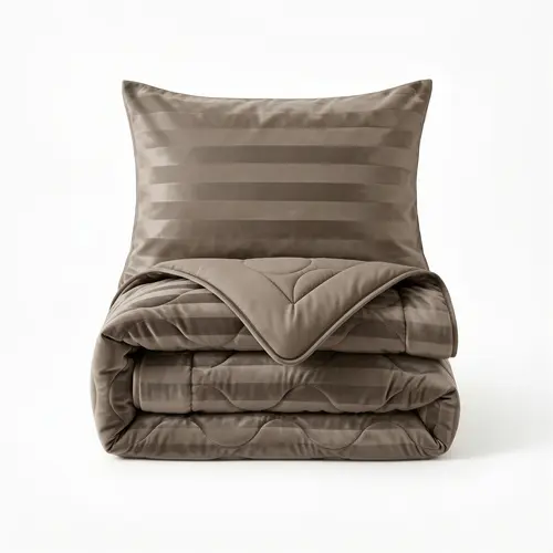 Sleeptime Lazy Dekbed Hotel Velvet Taupe