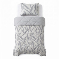 Dreamhouse Lazy dekbed Garden Zen Grijs Met kussensloop