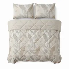 Dreamhouse Lazy dekbed Gacho Taupe Met kussensloop