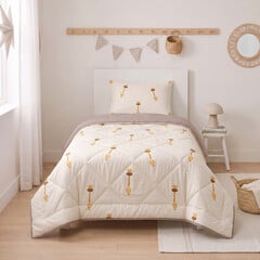 Sleeptime Lazy Kids Dekbed Giraf Beige 140 x 200 + kussensloop