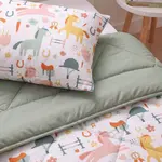 Sleeptime Lazy Kids Dekbed Paardjes Wit 140 x 200