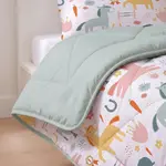 Sleeptime Lazy Kids Dekbed Paardjes Wit 140 x 200