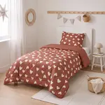 Sleeptime Lazy Kids Dekbed Hartjes Rood 140 x 200