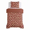 Sleeptime Lazy Kids Dekbed Hartjes Rood 140 x 200 + kussensloop