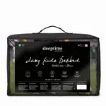 Sleeptime Lazy Kids Dekbed Voetbal ster Blauw 140 x 200