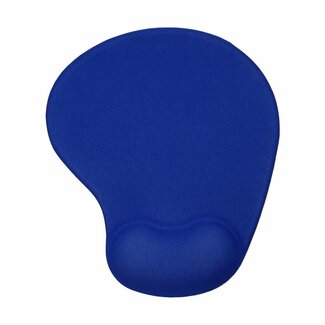 Mousepad met polssteun Pols mousepad (blauw)