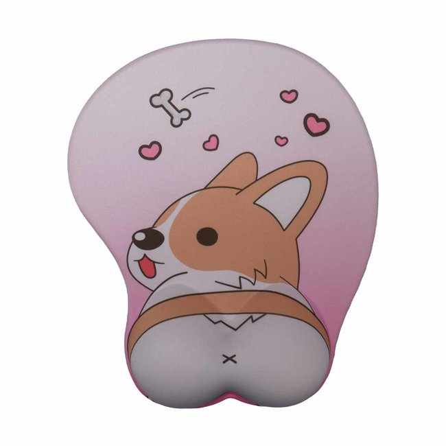 Mousepad met polsondersteuning Hond