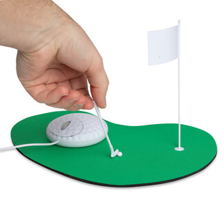 Muis + Mousepad Golf set