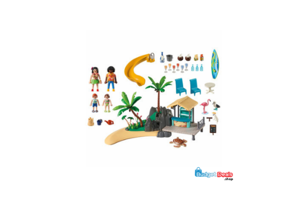 PLAYMOBIL Vakantie-eiland met strandbar