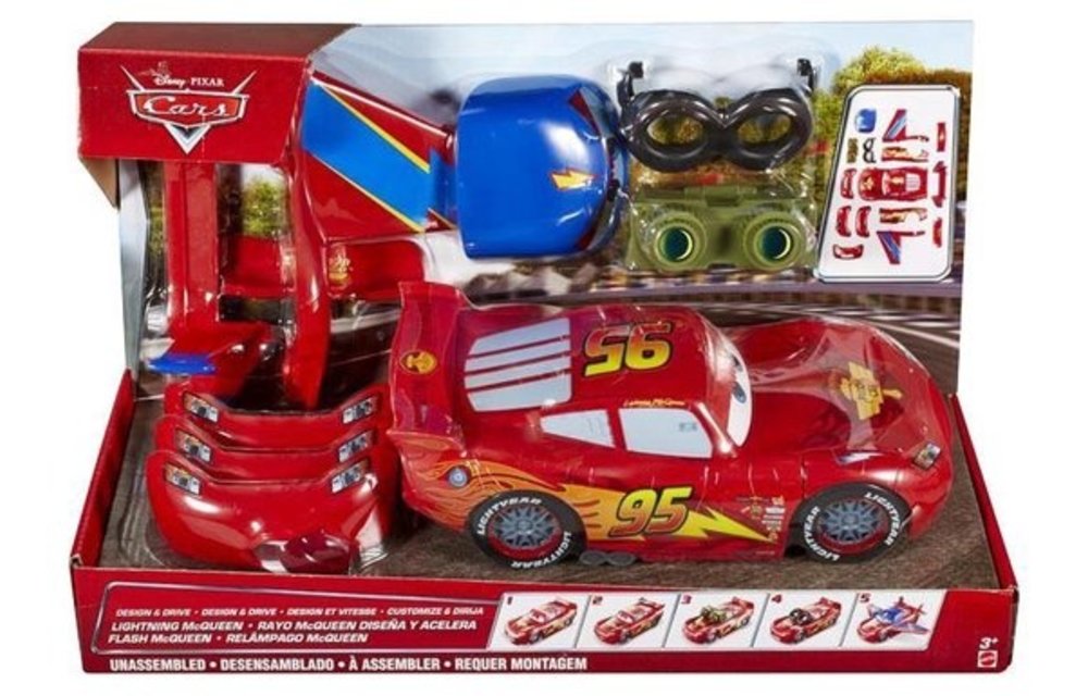 Disney Cars Gear Up Bliksem McQueen
