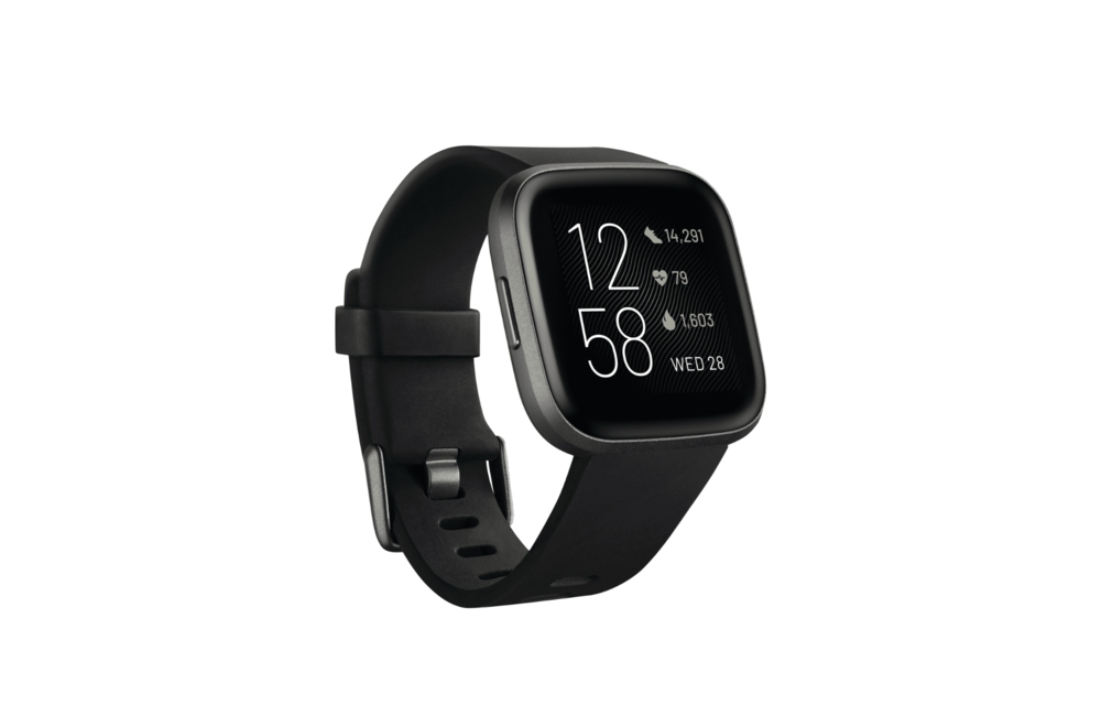 Fitbit Versa 2 - Smartwatch - Zwart