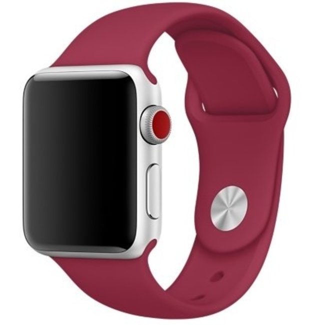 Apple Watch banda sportiva - rosa rosso