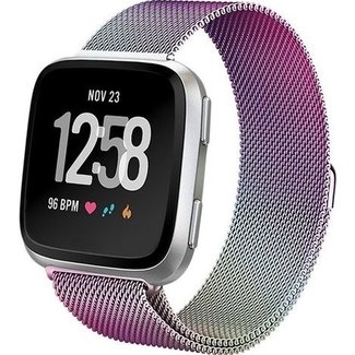 Marca 123watches Fitbit Versa banda milanese - colorful