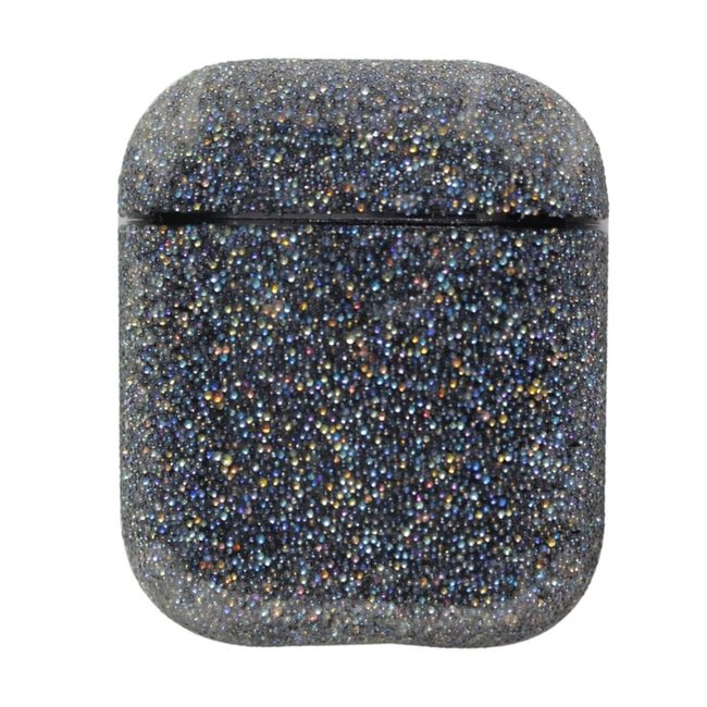 Custodia rigida glitterata Apple AirPods 1 \u0026 2 - nero - 123watches.it