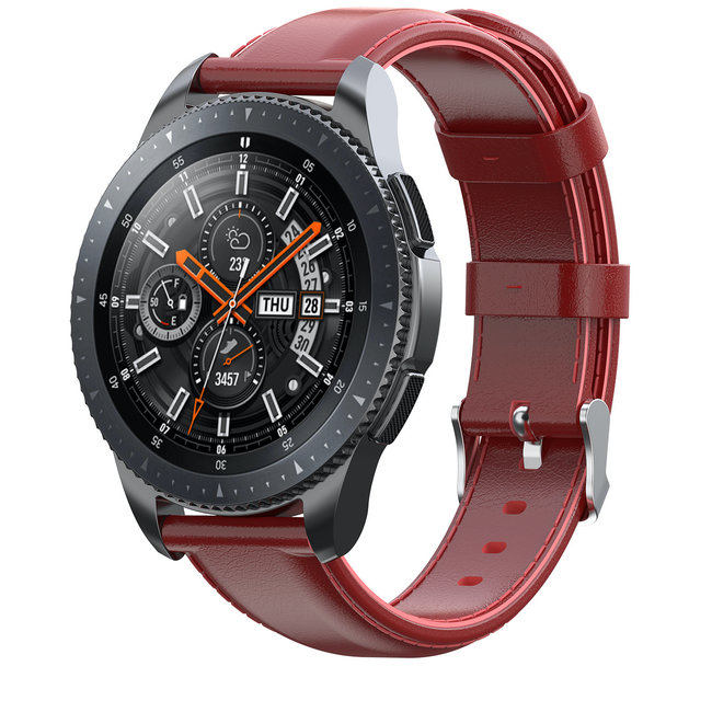 Samsung Galaxy Watch cinturino in pelle - rosso - 123watches.it