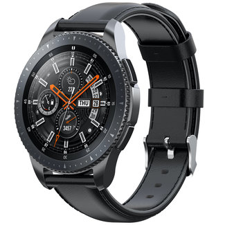Samsung Galaxy Watch cinturino in pelle - nero - 123watches.it