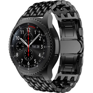Huawei GT cinturino a maglie in acciaio dragon - nero - 123watches.it