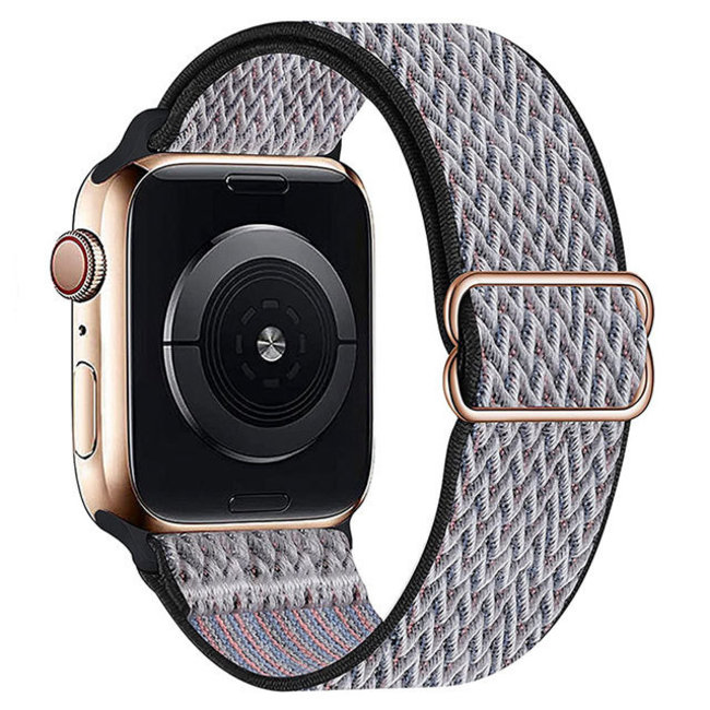 Apple watch cinturino solo in nylon - battito cardiaco blu - 123watches.it