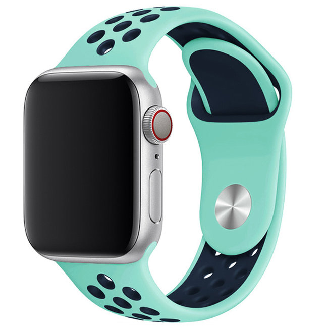 Apple Watch doppia banda sportiva - turchese blu