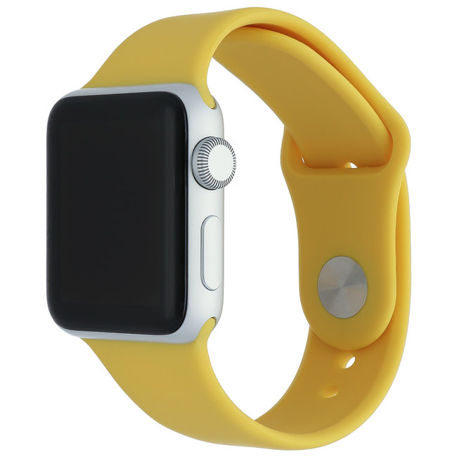 Apple Watch banda sportiva - fiori gialli