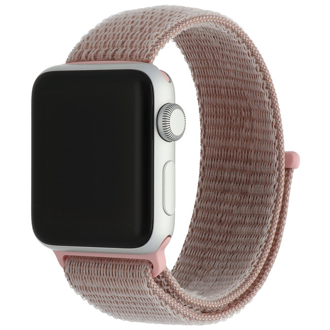 Apple Watch tapis roulant sportivo in nylon - rosa rosa