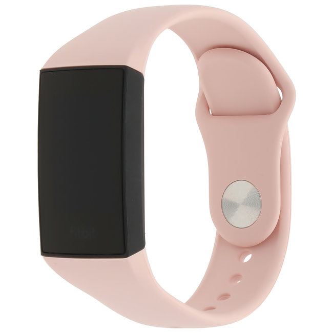 Fitbit Charge 3 & 4 fascia in silicone per lo sport - sabbia rosa