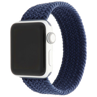 Marca 123watches Apple Watch cinturino intrecciato da solista - abisso blu
