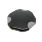 Zodiac Afsluitdop Z67300 - half verzonken ventiel zwart - nieuw ventiel type