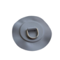 Zodiac Z2710 | D-ring 25mm, round, medium grey PVC fabric