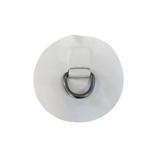 Zodiac Z69502| D-ring 25mm, round, white NEOPRENE Hypalon fabric