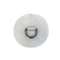 Zodiac Z69502| D-ring 25mm, round, white NEOPRENE Hypalon fabric