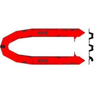 Zodiac Z16188 | Tube PRO 550 | PRO 12 MAN - RED PVC