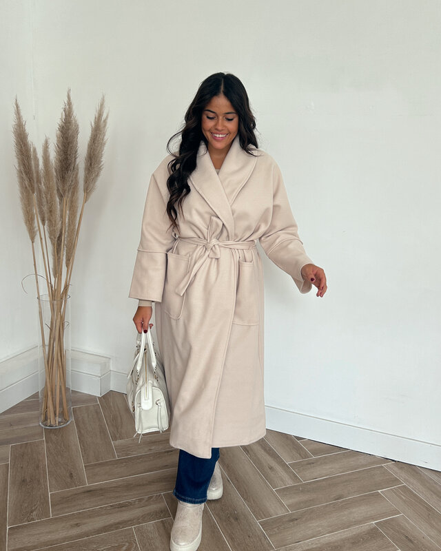 mika coat - beige