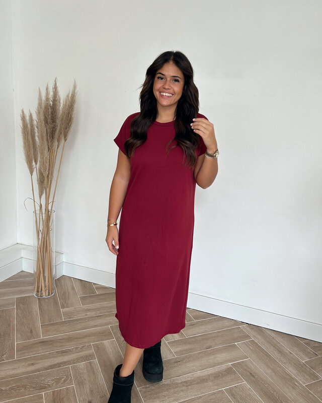 kelluy dress - bordeaux