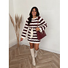 maeva dress - bordeaux